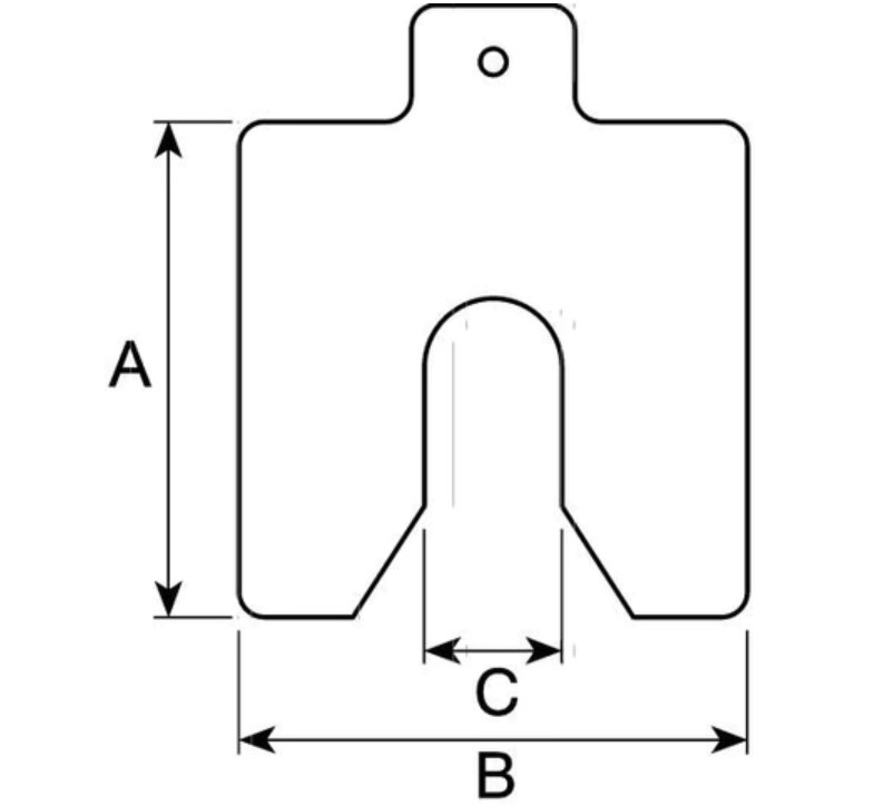 Pre-cut Shims