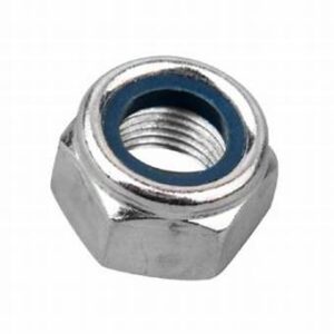 Aluminium Nyloc Nuts (DIN 985)